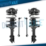 Front Struts W/ Coil Spring Assembly Sway Bars For 2003 - 2008 Hyundai Tiburon. Fixed Price $194.12.