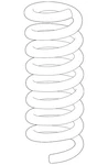 Genuine Mercedes-benz Coil Spring 213-324-04-00. Fixed Price $49.55.
