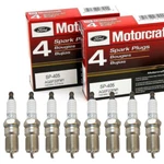 Genuine Motorcraft Spark Plug AGSF22FM1 8PCS Set Ford/ Lincoln/ Mercury. Fixed Price $59.99.
