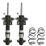 Sachs Front Suspension Struts & Lesjofors Coil Springs Kit Benz W204 C250. Fixed Price $464.95.