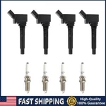 4PCS Ignition Coils & Iridium Spark Plug UF765 95125 For 2015-2020 Audi A3 A5 Q5. Fixed Price $56.54.