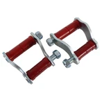 Rear Leaf Spring Polyurethane Shackle Kit New For 1956-1957 Chevy Belair 150 210. Fixed Price $36.10.