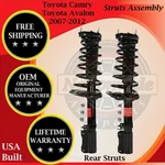 Monroe Oem Rear Struts For 2007-2012 Toyota Avalon/camry Lifetime Warranty. Fixed Price $234.68.