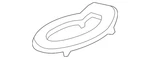 Genuine Hyundai Lower Insulator 54633-1U000. Fixed Price $54.08.