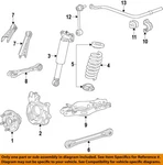 Gm Oem 07-19 Ats,aura,canyon Rear Suspension Shocks Components-spring 23498312. Fixed Price $80.70.