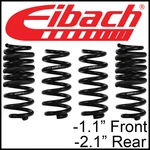 Eibach Pro-kit Lowering Springs Set Of 4 Fits 2018-2021 Grand Cherokee Trackhawk. Fixed Price $459.08.
