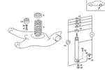 Genuine Mercedes-benz Rubber Bushing 115-325-23-44-64. Fixed Price $58.88.