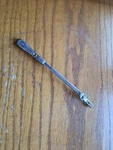 Stainless Spring Loaded 6 3/4 " Wiper Arm Early Antique Auto. Fixed Price $70.00.