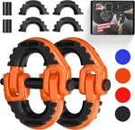 Pack 1/2" Safety Chain Connector Link, G80 Tow Hitch Hammerlock Orange. Fixed Price $61.99.