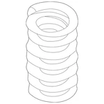 Genuine Audi Coil Spring 8D0-411-105-FH. Fixed Price $133.67.