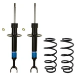 Sachs Front Shock Absorbers & Lesjofors Coil Springs Kit A6 Quattro V6 3.0. Fixed Price $282.95.