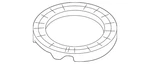 Genuine Volkswagen Upper Seat Packing 7P0-411-177. Fixed Price $60.63.