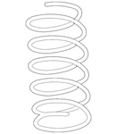 Genuine Nissan Coil Spring 54010-3TA2A. Fixed Price $140.29.