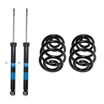 Sachs Rear Shock Absorbers & Lesjofors Coil Springs Kit Bmw E85 E86 Z4. Fixed Price $307.95.