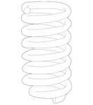 Genuine Mercedes-benz Helical Spring 205-321-61-04. Fixed Price $135.98.