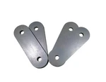 4" Shackle For Leaf Spring, 9/16" Holes, Jeep, Offroad, Wfo 6104-9-KIT. Fixed Price $44.00.
