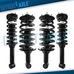 Front Rear Struts With Coil Spring Assembly Fit For 2005 - 2009 Land Rover LR3. Fixed Price $452.70.