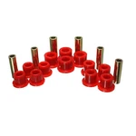 Energy Suspension 4.2147R; Rear Leaf Spring Bushings Red 99-07 Ford F250/350. Fixed Price $101.77.