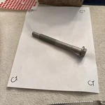 (1) Genuine Ford Shackle Bolt W717604-S439 Sold Individually. Fixed Price $9.11.
