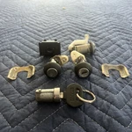 Saab C900 Sedan Complete Lock Set With One Original Key. Fixed Price $275.00.