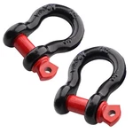 Qjaiune 2PCS Ring Shackle, Rugged 12 1/2INCH, Black. Fixed Price $18.99.