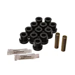 Energy Suspension 3.2118G; Rear Leaf Spring Bushings Blk For 1955 Chevy Bel Air. Fixed Price $46.84.