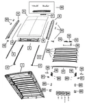 Genuine Mopar Spring Latch 68371782AB. Fixed Price $25.40.