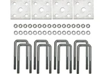 Extreme 3006.7098 Tandem Axle Galvanized U-bolt Kit For 2" 5-1/4". Fixed Price $61.22.