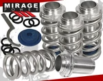 For 92-00 Honda Civic Crx Silver Adjustable Coilover Springs Lowering Sleeves. Fixed Price $68.77.