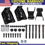 Rear Leaf Spring Hanger Bracket + Shackle Kit For Chevy Silverado Gmc Sierra. Fixed Price $56.99.