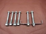 Rear Leaf Spring Hanger Bolts Fits 99 00 01 02 03 04 Ford F250 F350 Set. Fixed Price $60.00.