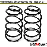 2PCS Coil Spring Set For Chrysler Dodge Plymouth Neon L4 2.0L Sedan Front Side. Fixed Price $64.99.