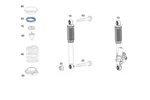 Genuine Mercedes-benz Helical Spring 463-324-32-00. Fixed Price $400.00.