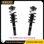 Pair Front Struts Fit For 55MM Vw Jetta Golf Eos Beetle Passat Cc Rabbit Audi A3. Fixed Price $121.34.