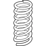 Genuine Mercedes-benz Oe Helical Spring 463-324-05-04. Fixed Price $638.34.