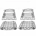 1966 1977 Bronco Front Seat Spring Set Back + Bottom Right Left Side Dii New. Fixed Price $339.99.