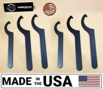 Sr Thick Usa Steel Spanner Tool Wrenches Coilover Adjustment (set Of 6). Fixed Price $42.50.