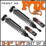 Fox 2.5 Performance Elite Dsc 0-2" Front Coilover Shocks Fit 07-21 Toyota Tundra. Fixed Price $2045.95.
