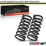 2X Coil Springs For Dodge Ram 1500 1997-1999 V8 5.9L Rwd Front Left And Right. Fixed Price $87.88.
