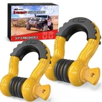 Nilight 2 Pack 3/4" D-ring Shackle With 7/8" Inches, Yellow. Fixed Price $37.22.
