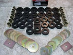Body Mount Bushing Cushion Frame 55 57 Chevy Belair Door Coupe Sedan 34106. Fixed Price $129.00.