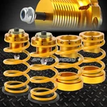 For 06-11 Honda Civic 1-4" Adjustable Gold Spring Coilover Suspension Lowering. Fixed Price $61.99.