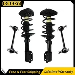 Rear Struts & Sway Bar Links For 2005-2008 Buick Allure Lacrosse Chevy Impala. Fixed Price $160.65.