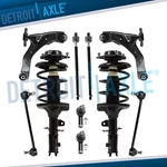 10PC Front Struts Control Arms Tie Rods Kit For 2005 - 2009 Kia SPECTRA5. Fixed Price $280.10.