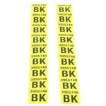 1969 Camaro; Rear Leaf Spring Decals; 396 427; Code "bk"; Pair. Fixed Price $6.99.