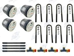 4X Air Spring Kit 566.ER8864 + U-bolts Fits Kenworth AG400 Peterbilt. Fixed Price $900.00.