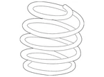 Genuine Mercedes-benz Spring 247-321-17-00. Fixed Price $129.60.