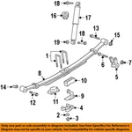 Gm Oem 19-26 Escalade Iq Suspension Components-leaf Spring Front Bolt 11589374. Fixed Price $33.95.