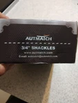 Autmatch Shackles 3/4" D Ring 2 Pack 41887IBS Break Strength With 7/8.... Fixed Price $25.00.
