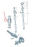 New Audi Q2 Ga Rear Coil Spring 5Q0511115MJ 5Q0-511-115-MJ. Fixed Price $148.80.